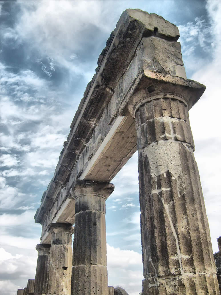 Pompeii in Italy