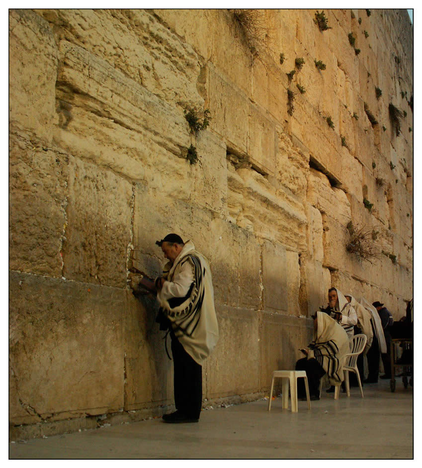 The Wailing Wall in Jerusalem