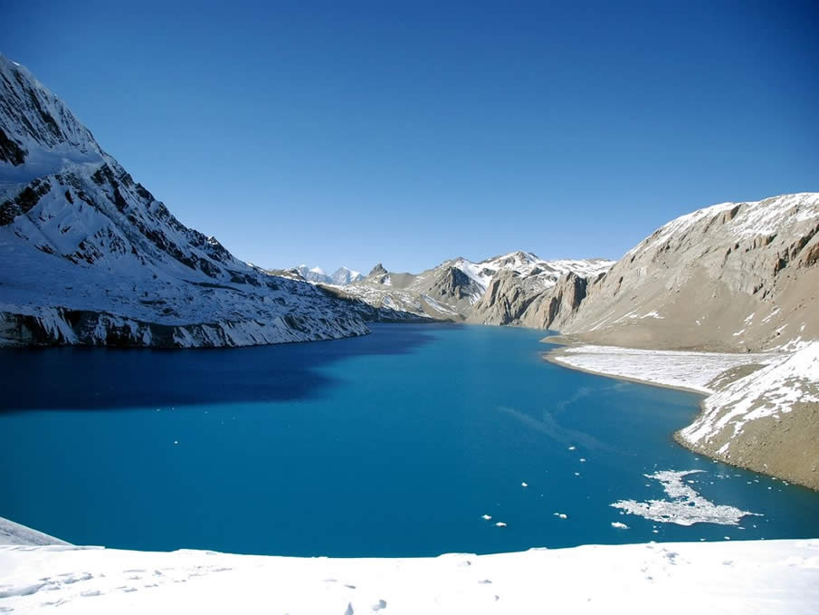 Tilicho Lake in Nepal