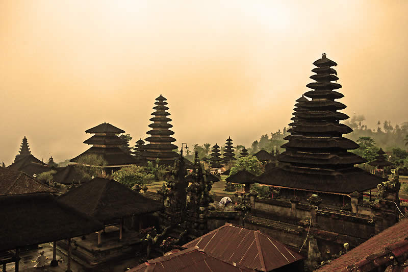 Temple of Besakih in Bali