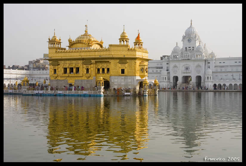 Golden Temple in India