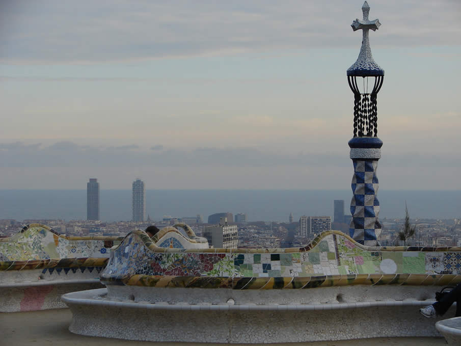 Parc Guell din Barcelona