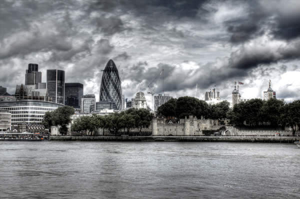 London skyline