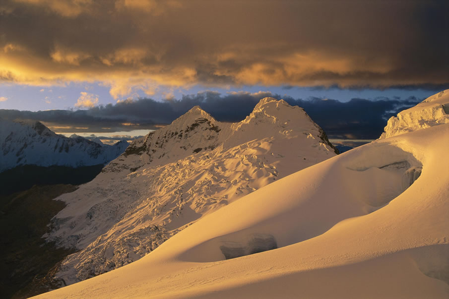 Sunset on Chincey Massif