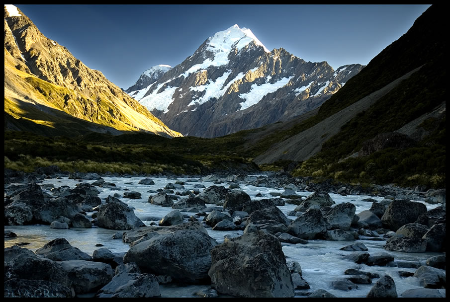 Mount Cook in New Zealand