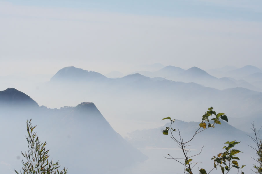 Mountain View from Sugarloaf in Brazil