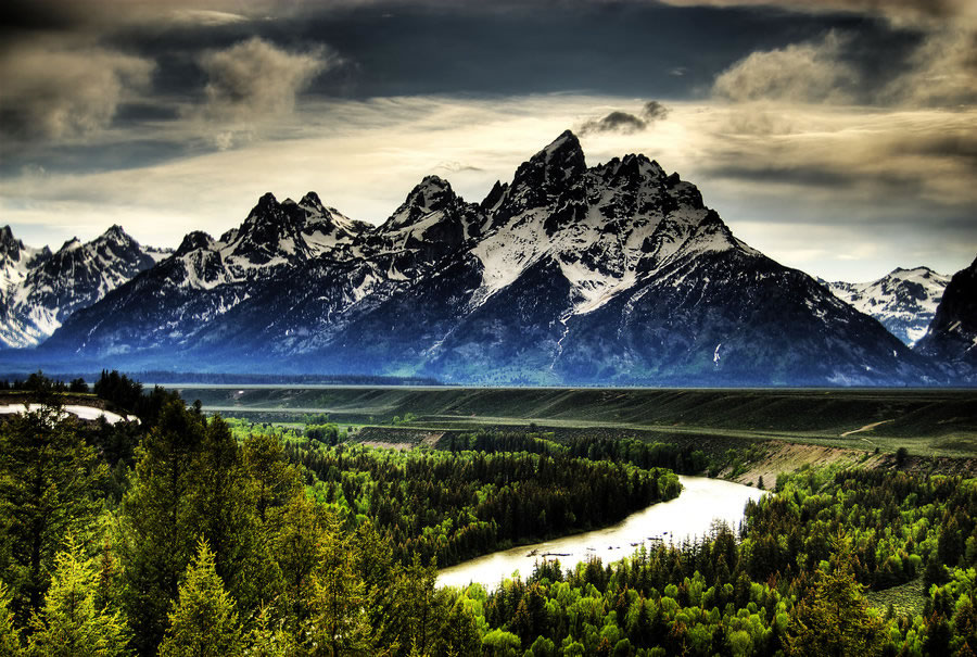 Grand Teton in Wyoming USA