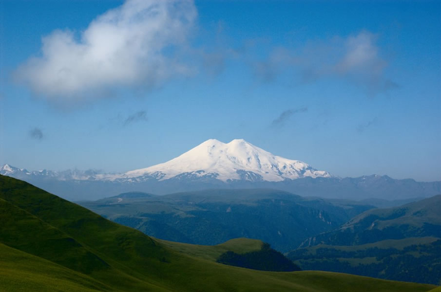 Mount Elbrus in Russia