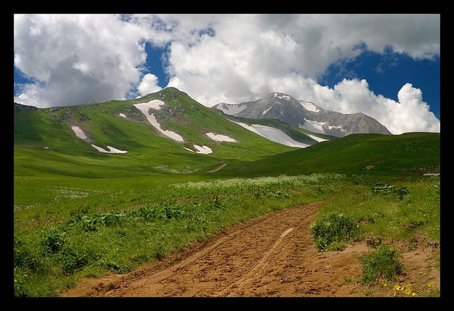 Oshten Mountain in Russia