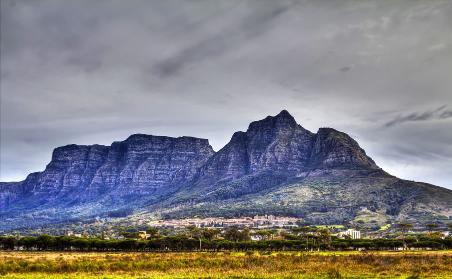 Table Mountain in South Africa