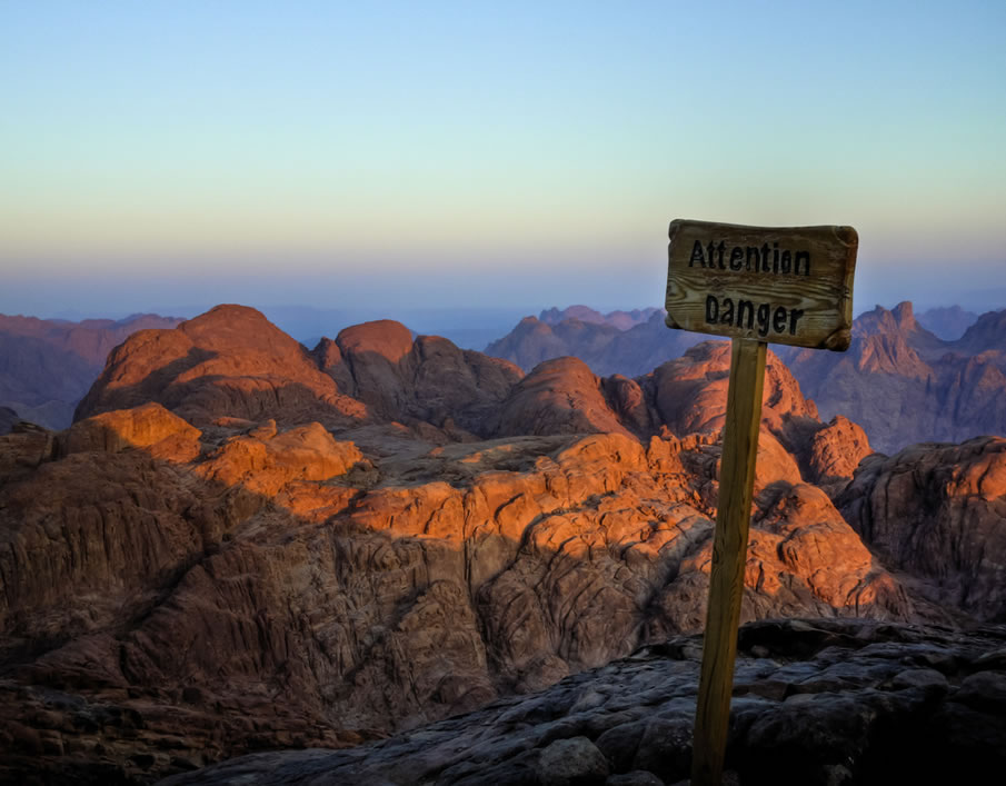 Mount Sinai in Egypt