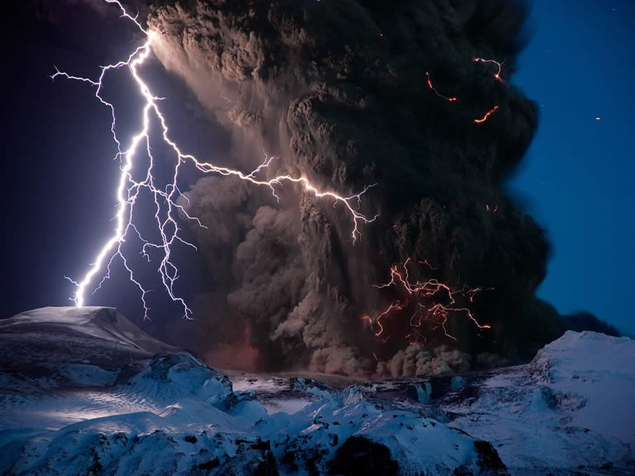 Eyjafjallajökull Volcano, Iceland