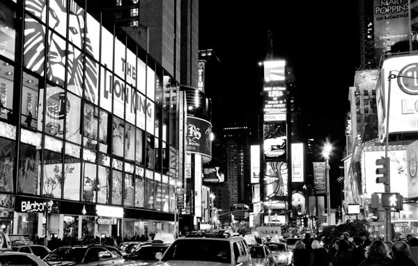 Таймс-сквер в Нью-Йорке
