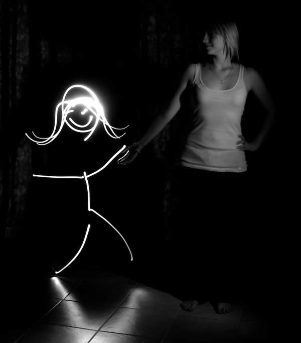 Light Painting - Friends