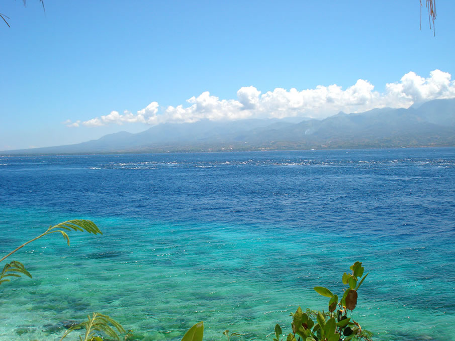 Tanon Strait from Pebbles Beach