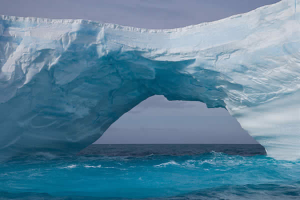 Iceberg with an Arch