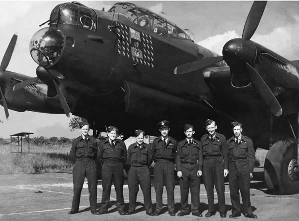 Photo of Unidentified Lancaster Bomber