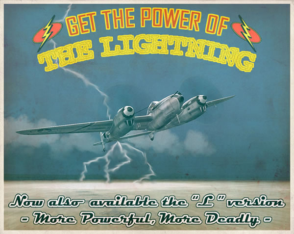 Retro Airplane Poster