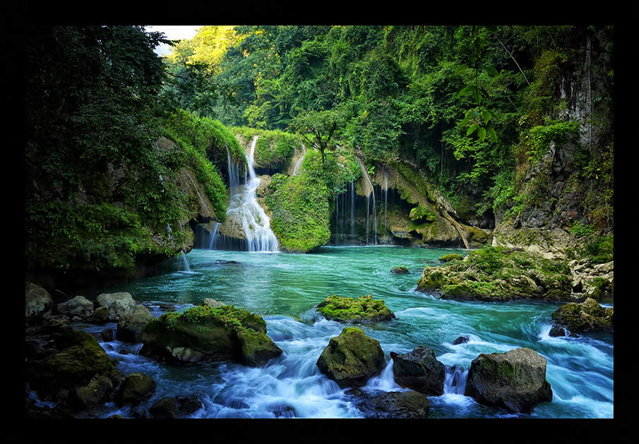 Cahabòn River in Guatemala