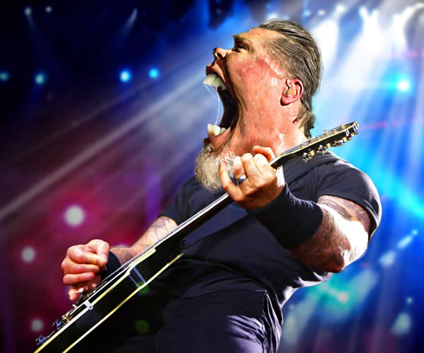 James Hetfield of Metallica