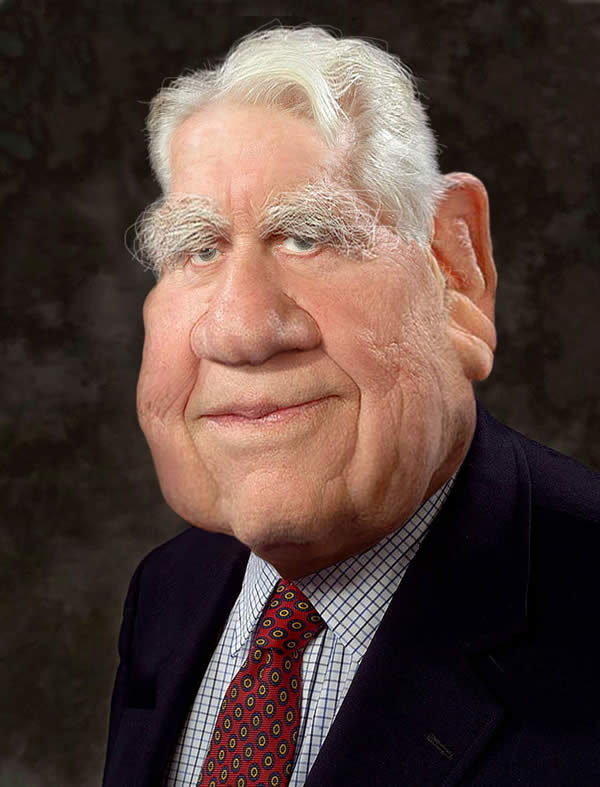 Caricature study - Andy Rooney