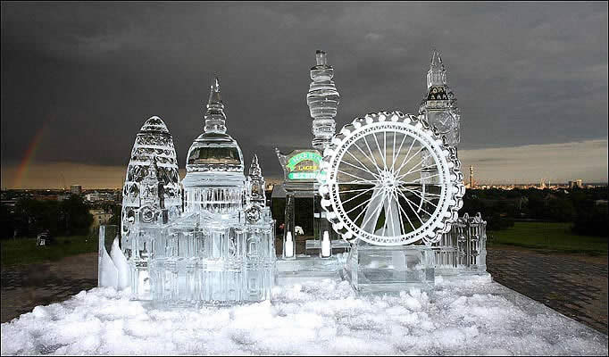 Ice Sculpture of London