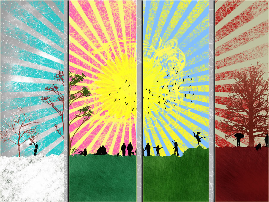 Seasons Bookmarks