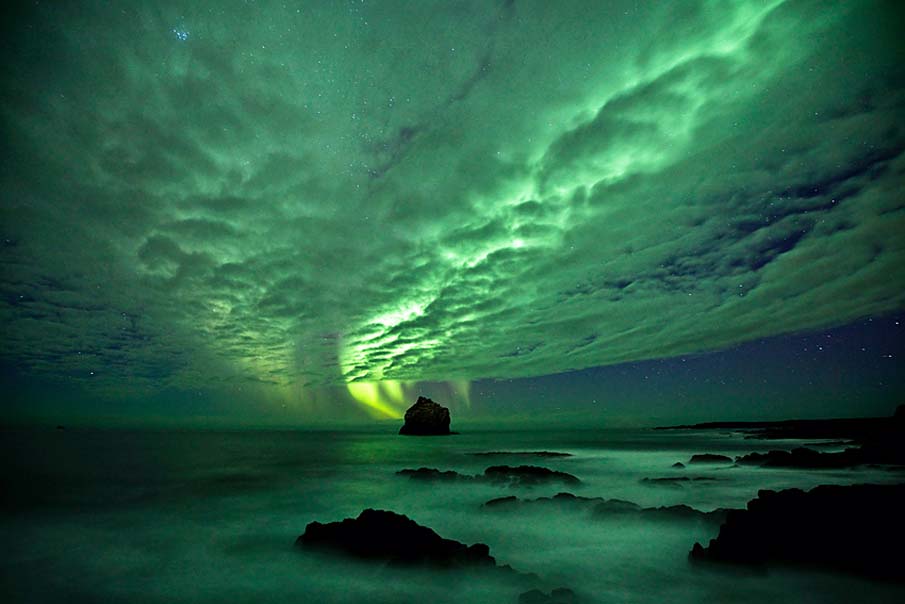 Aurora @ Reykjanes Peninsula Iceland