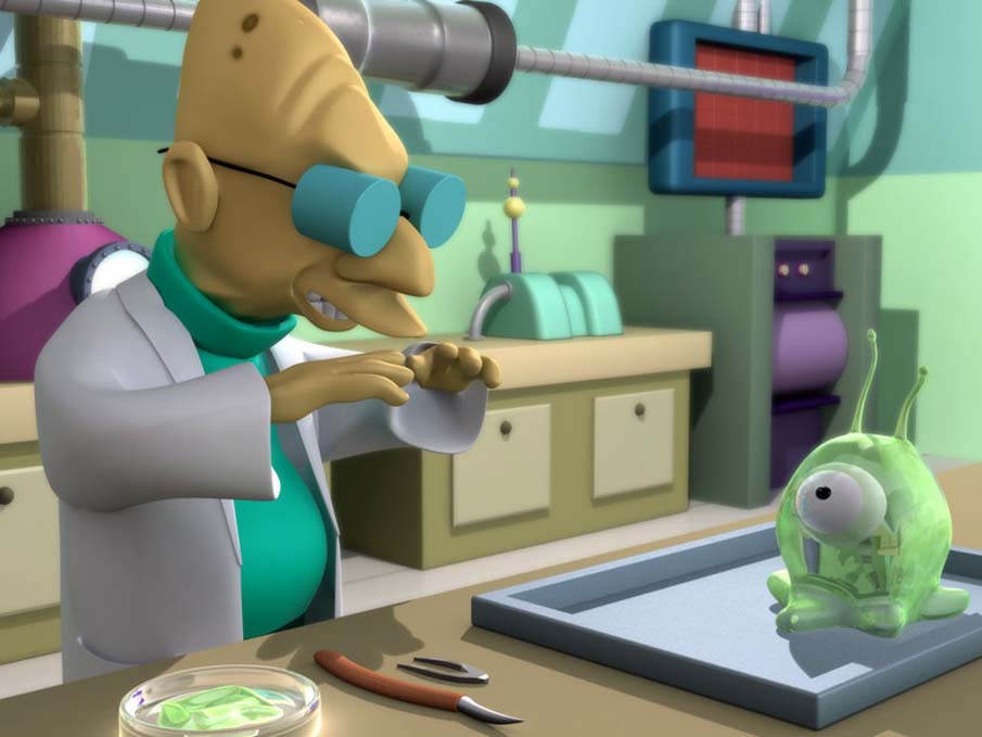 Professor vs Brain Slug