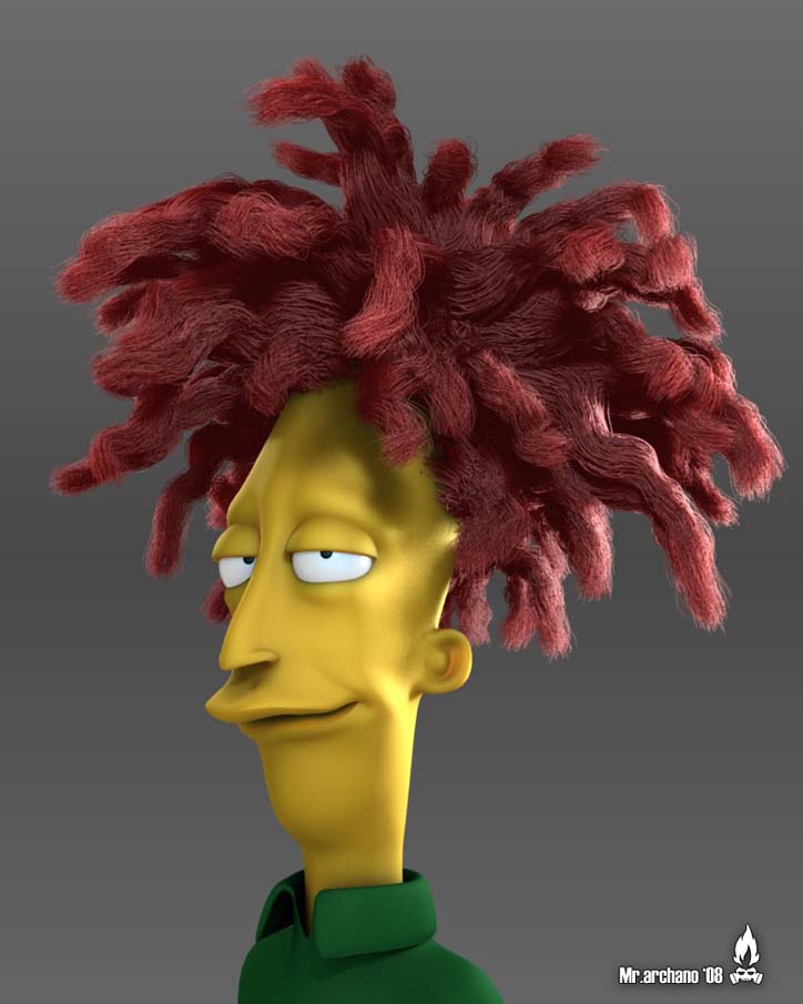 Sideshow Bob from Simpsons