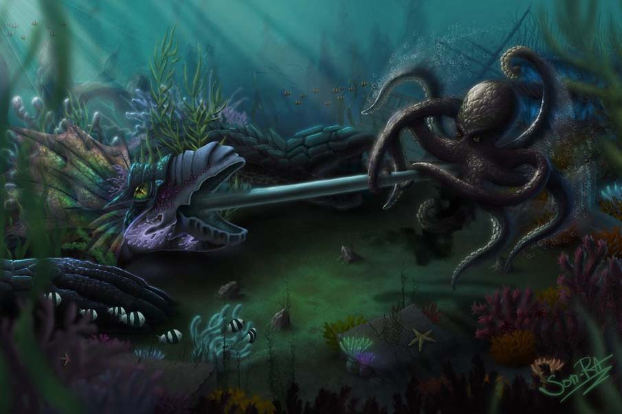 Underwater Monster