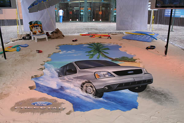 Street Art 3D - Ford Mexico