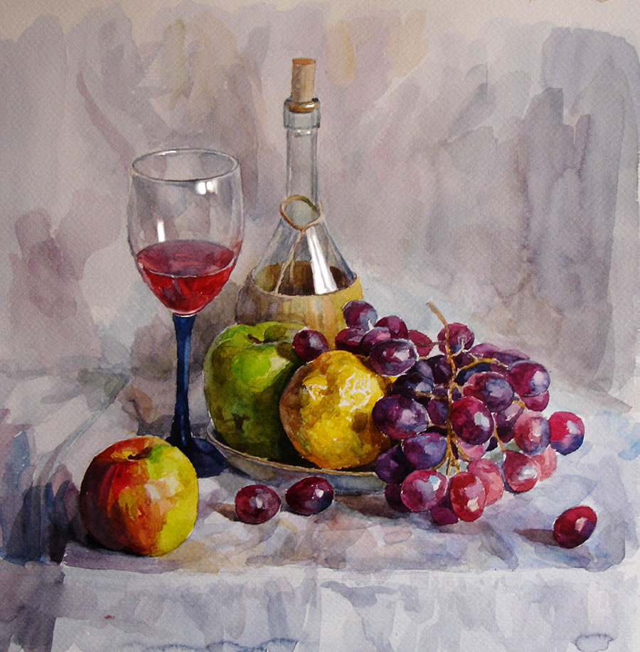 Still Life with Grapes