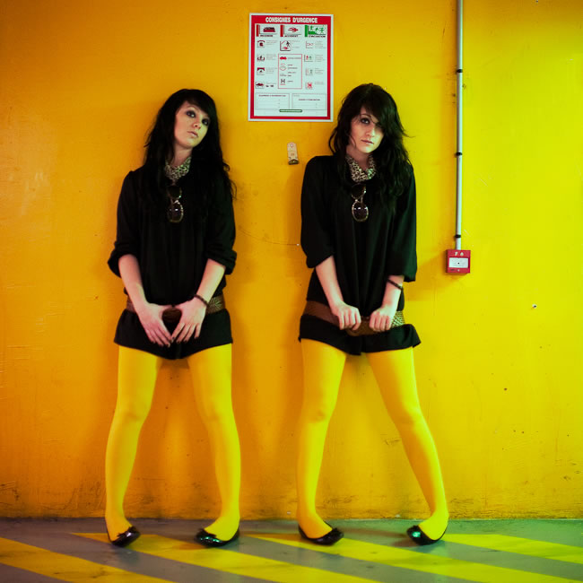 Twins in Yellow