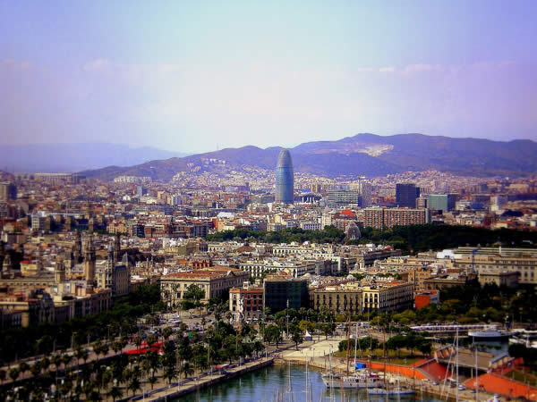 Barcelona in Spain