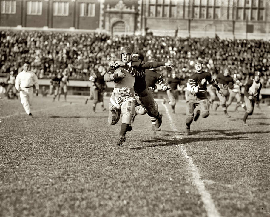 November 3, 1923. High school football in Washington, D.C.: Eastern vs. Central.