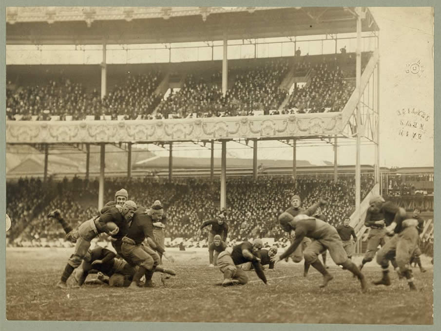 Army - Navy game, Polo Grounds, New York. 1915.