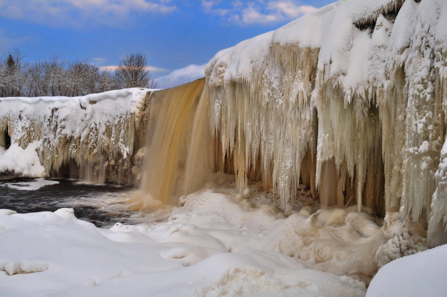 Frozen Waterfall