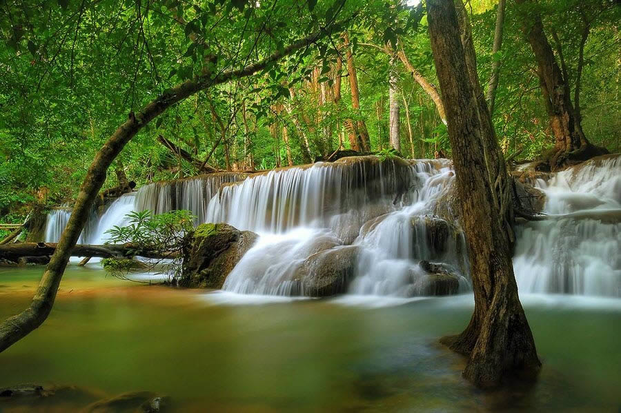 Green Waterfall