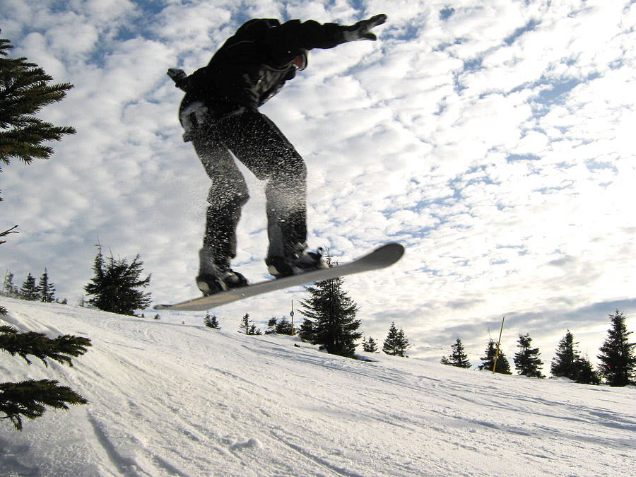 Snowboard Jump