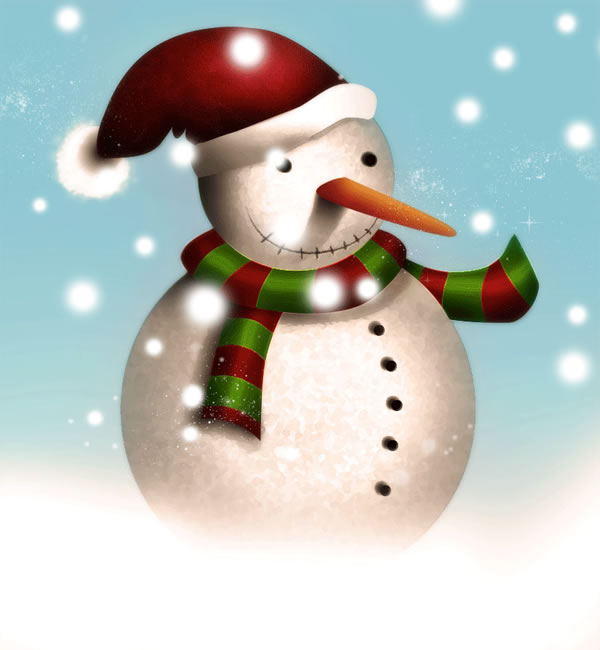 How to Create a Simple Snowman GIF Animation