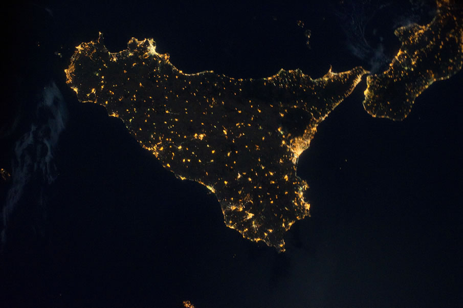 Sicily, Italy (NASA, International Space Station)