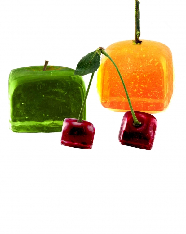 Creation of Cubed Fruit: Step 3
