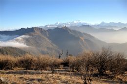 In the foot of Himalayas