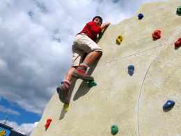 the climber