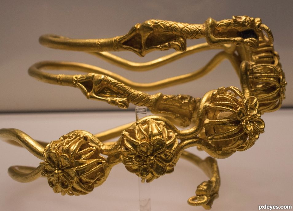 Antique Dacian bracelet, Romania