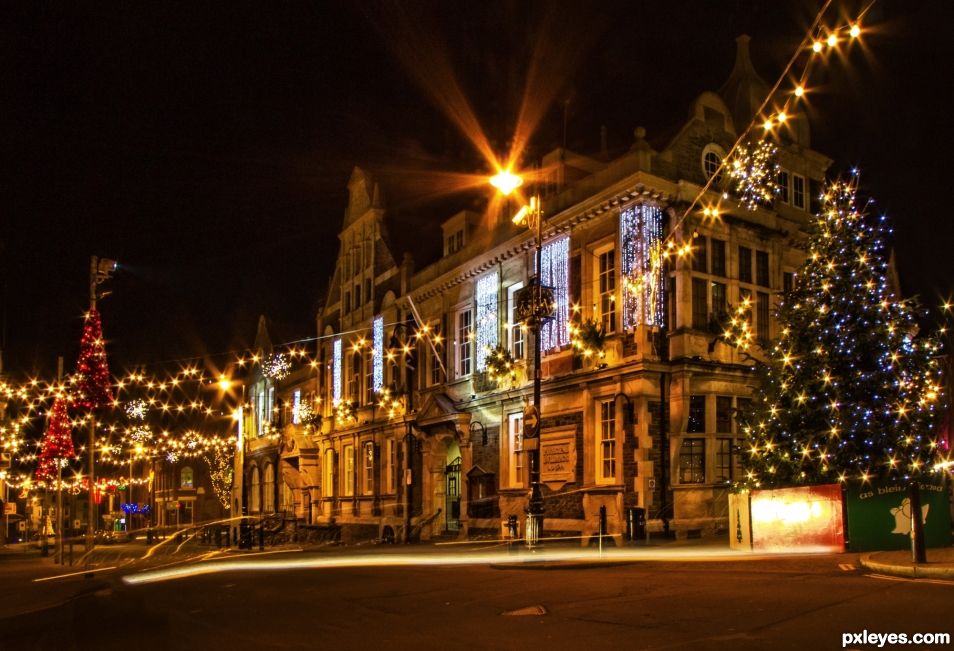 Christmas at the town hall