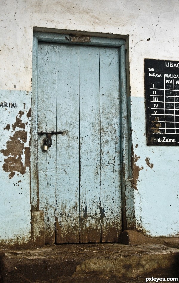 Dirty Door in Africa