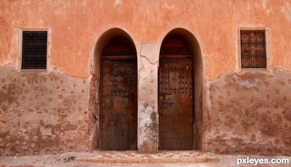 Old Morrocan doors
