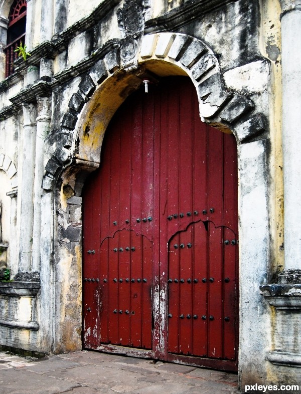 The red door